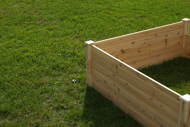 Eden  4 Ft. x 4 Ft. X 17.5 In. Quick Assembly Raised Garden Bed
