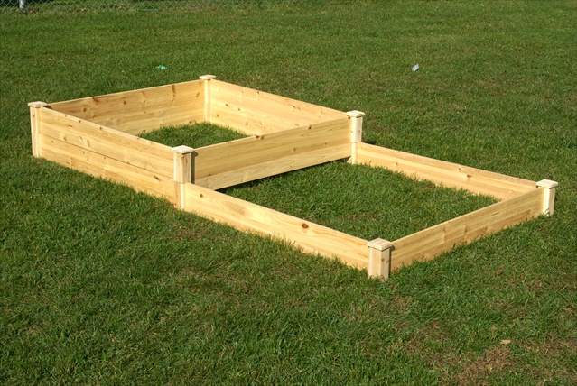 Eden RGB-48511 4 Ft. x 8 Ft. x 11 In. Quick Assembly Raised Garden Bed