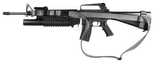 006 BLK CQB Sling M-16 & M-203 Standard Fixed Stock Black