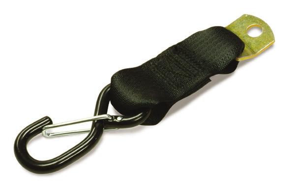 1 in. x 12 ft. Utility Tie Down Strap With Double Hook