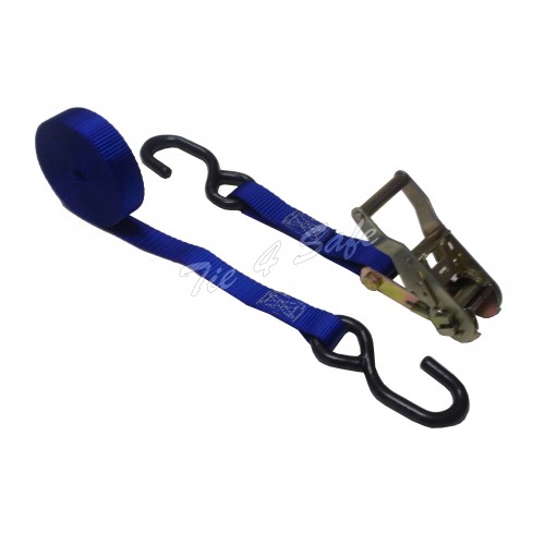 1 in. x 12 ft. Ratchet Buckle Strap - Blue