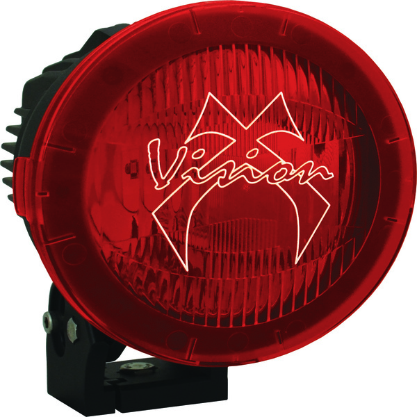 Picture of Vision X Lighting 9888477 6.7 in. Cannon Pcv Cover Red Euro
