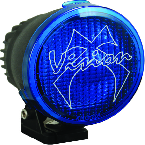 Picture of Vision X Lighting 9890654 4.5 Cannon Pcv Blue Cover Wide Flood Beam