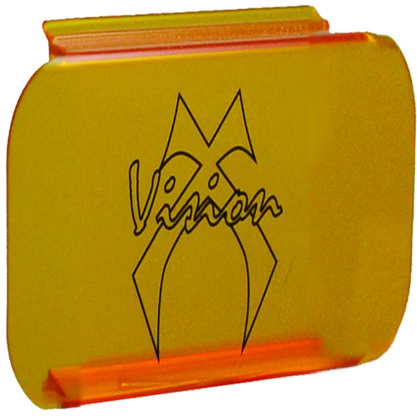 Picture of Vision X Lighting 9165103 Yellow Polycarbonate Cover For 3 LED Low Pro Xtreme