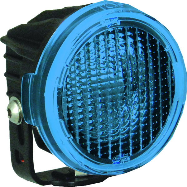 Picture of Vision X Lighting 9889573 Optimus Round Series Pcv Blue Cover Flood Beam