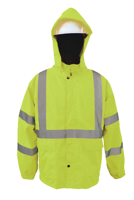 Picture of 2W 750C-3 5XL 100 Percent Waterproof Rain Jacket - Lime- 5 Extra Large
