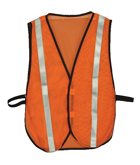 Picture of 2W 8018A Economy Mesh Safety Vest - Lime Yellow