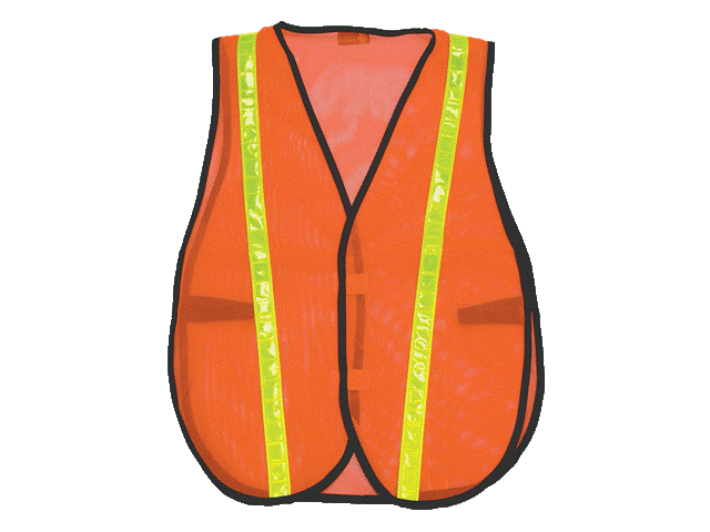 Picture of 2W 8018C Economy Mesh Safety Vest - Orange