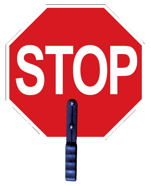 Picture of 2W 1850 18 in. Stop & Stop Paddle