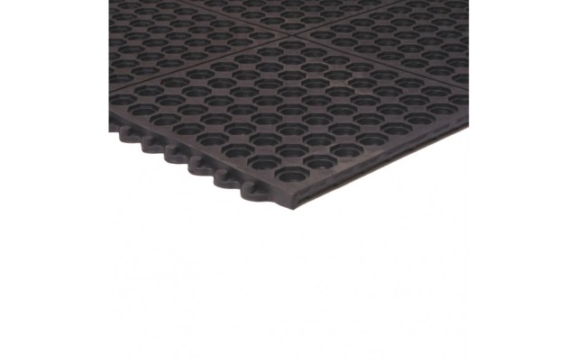 Picture of buyMATS 39-078-0920-30000300 3 x 3 ft. Performa Mat Grease-Resistant Black