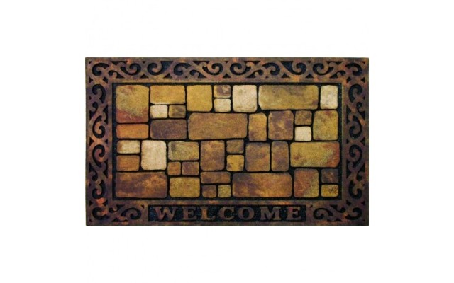 Picture of buyMATS 60-732-1449-01800030 18 x 30 x 0.4 In. Aberdeen Welcome Mat