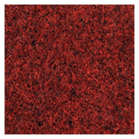 Picture of buyMATS 01-030-2190-40000600 4 x 6 ft. Plush Tuff Olefin Mat&#44; Red & Black