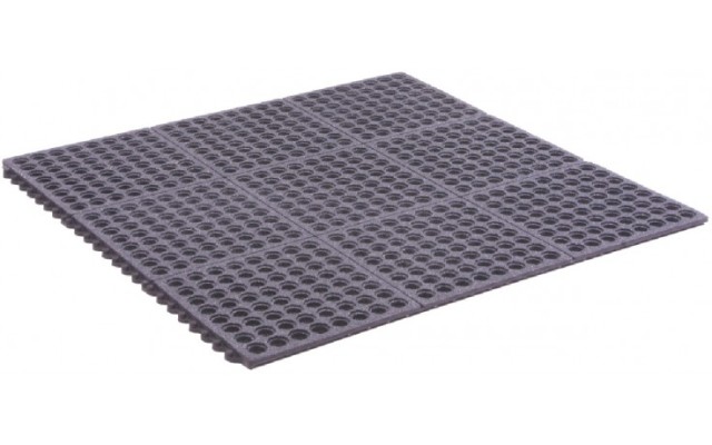 3 x 3 ft. Performa 0.62 In. Nitrile Rubber Mat With Grit Tuff Surface