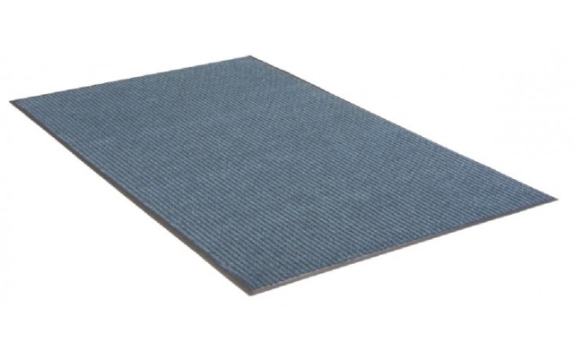 3 x 10 ft. Apache Rib Mat Williamsburg Blue