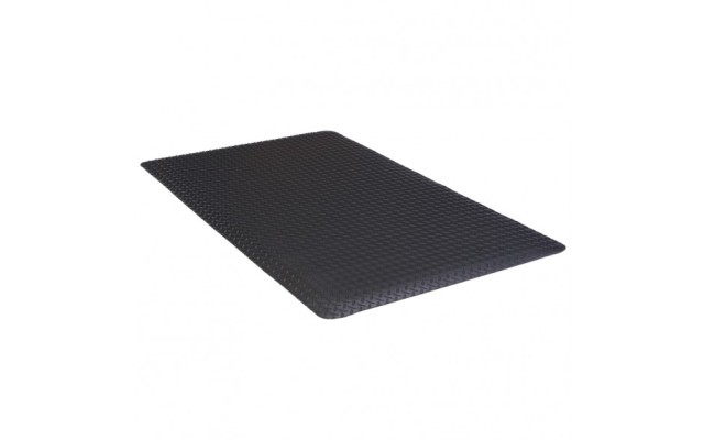 3 x 5 ft. Supreme Diamond Foot Mat- Black