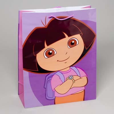 Picture of DDI 067008738991 Extra Large Dora The Explorer Gift Bag&#44; Pack 72