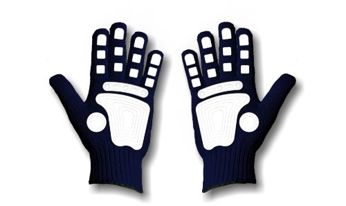 Picture of Fan Hands 999639 Clap-Enhancing Gloves  Navy - Small-Medium