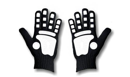 Picture of Fan Hands 999653 Clap-Enhancing Gloves  Black - Youth