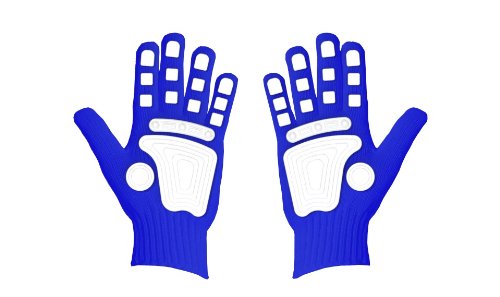 Picture of Fan Hands 671057 Clap-Enhancing Gloves  Royal Blue - Small-Medium