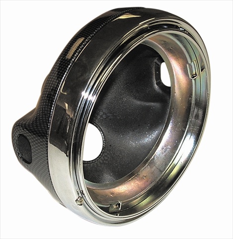 7 In. Headlight Unit Kawasaki - Chrome