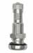 10 mm. Aluminium Stem- Straight Silver