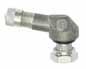 8 mm. Aluminum Stem Base- 90 Degree Bend- Silver