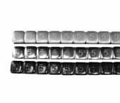 5 Gram Small Steel Stick-On Wheel Weight- Silver