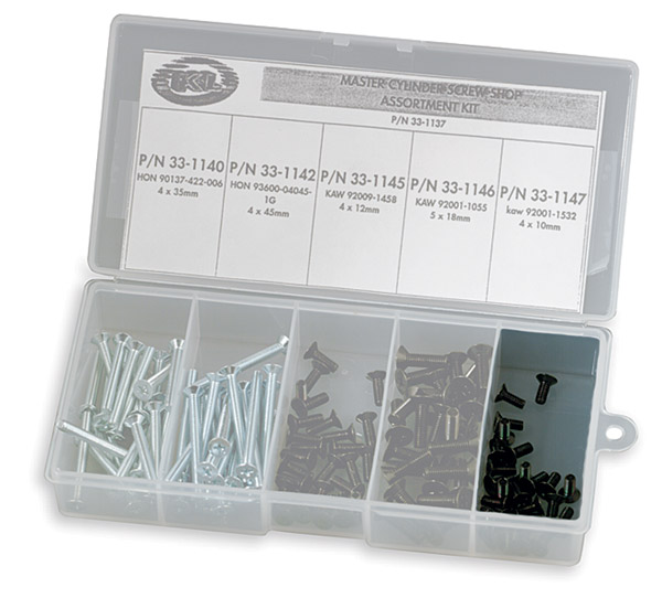 Master Cylinder Screw - Flat 4 x 10 mm.