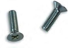 4 x 14 mm. Phillips Flat Head Screw