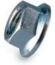 10 x 1.25 mm. Cylinder Base Flange Nut
