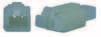 2 Pin Female Coupler with Snap - White
