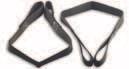 Tie down Extension- Black- 1 x 2 In.