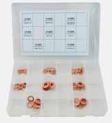 12.5 x 19 x 1.6 mm. Metric Copper Washer