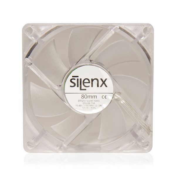 EFX-08-15B 80 mm. Led Fluid Dynamic Bearing Fan- Blue
