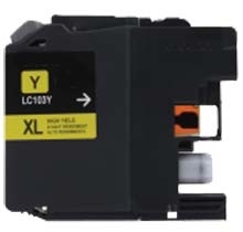 Picture of Brother CLC103Y Compatible Yellow Ink Cartridge