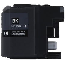 Picture of Brother CLC107BK Compatible Super High Yield Black Ink Cartridge