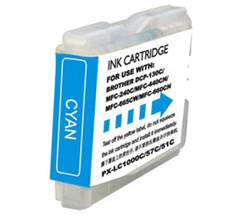 Picture of Brother CLC51C Compatible Cyan Ink Cartridge