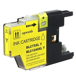Picture of Brother CLC75Y Compatible Yellow Ink Cartridge