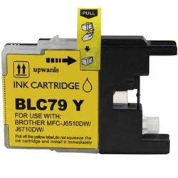 Picture of Brother CLC79Y Compatible Yellow Ink Cartridge