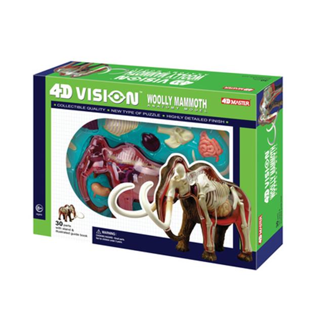 Tedco Toys 26110 4D Vision Wolly Mammouth Anatomy Model