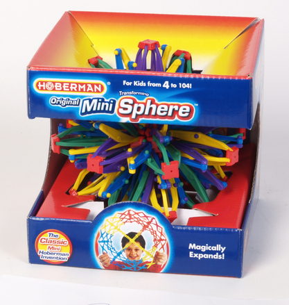 Hoberman Mini Sphere Toy - Rainbow