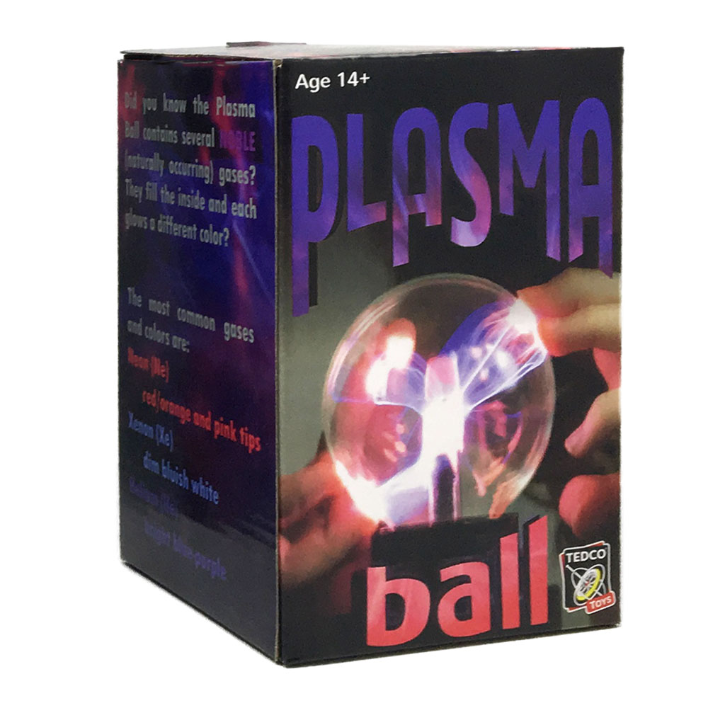 Picture of Tedco Toys 00003 Plasma Ball Lamp - 3 In.