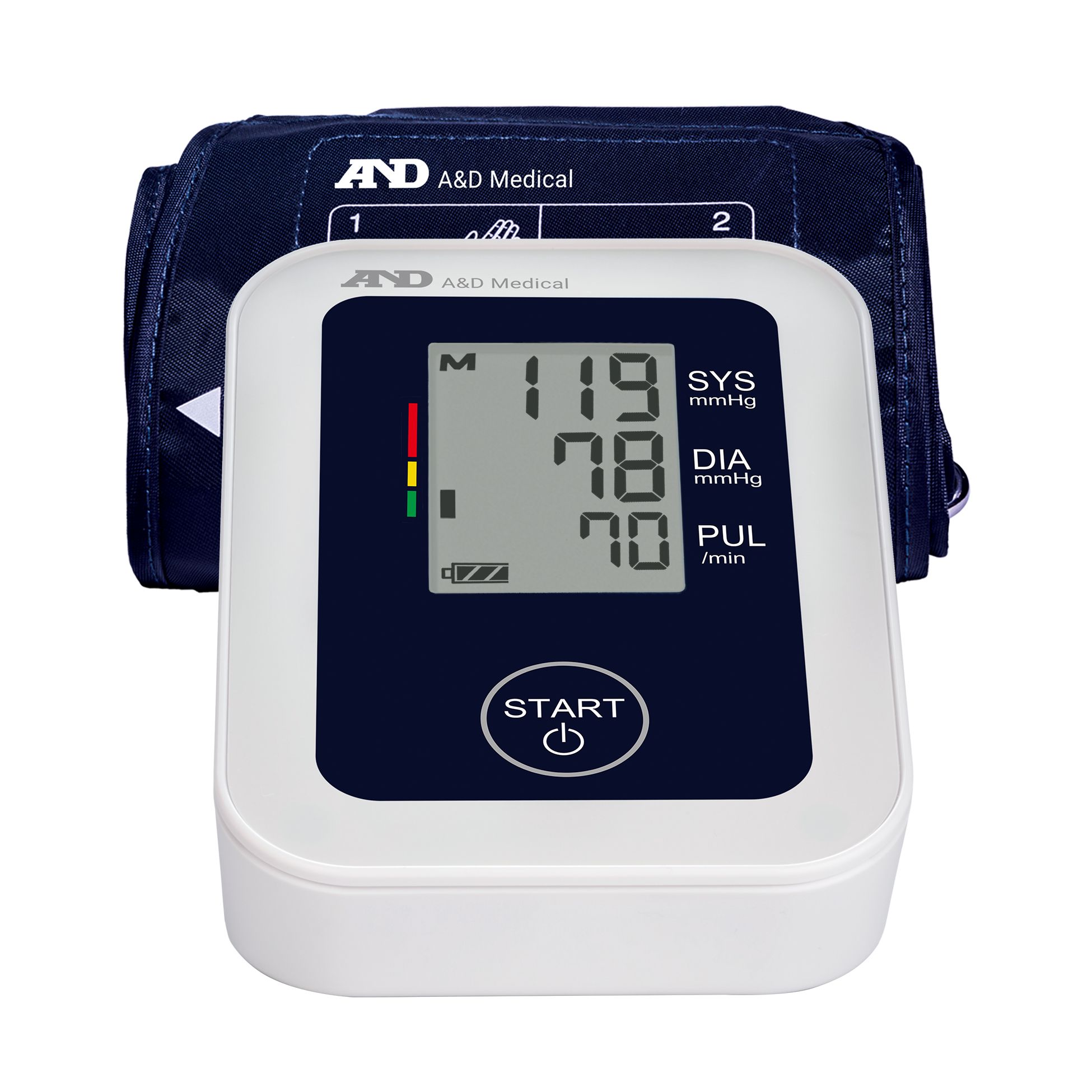 Picture of A&D Medical UA651Ble Deluxe Connected Blood Pressure Monitor&#44; White
