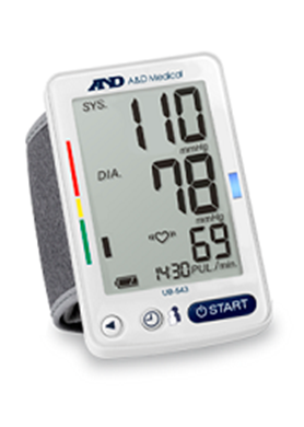 Picture of A&D Medical UB-543 Premium Wrist Blood Pressure Monitor