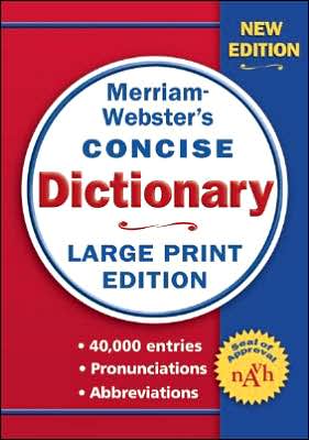 Picture of 9780877796442 Merriam-Webster Concise Dictionary
