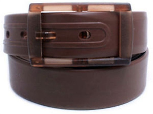 Picture of Best Desu 17854BR Colorful Silicone Waist Belt- Brown