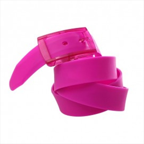 Picture of Best Desu 17854DP Colorful Silicone Waist Belt- Fuchsia