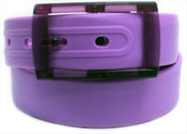 Picture of Best Desu 17854PP Colorful Silicone Waist Belt- Purple