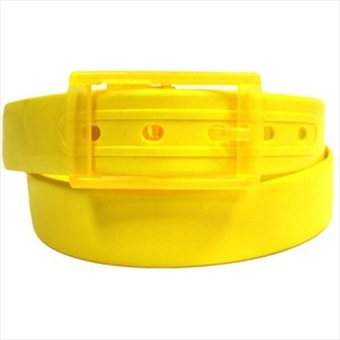 Picture of Best Desu 17854YL Colorful Silicone Waist Belt- Yellow
