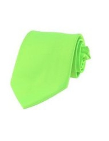 Picture of Best Desu 17753NG Casual Stylish Slim Necktie- Neon Green